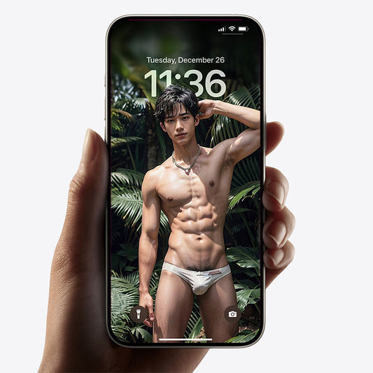 Asian Man Wallpaper Depth Effect Wallpaper