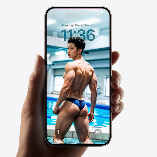 Asian Man Wallpaper Depth Effect Wallpaper