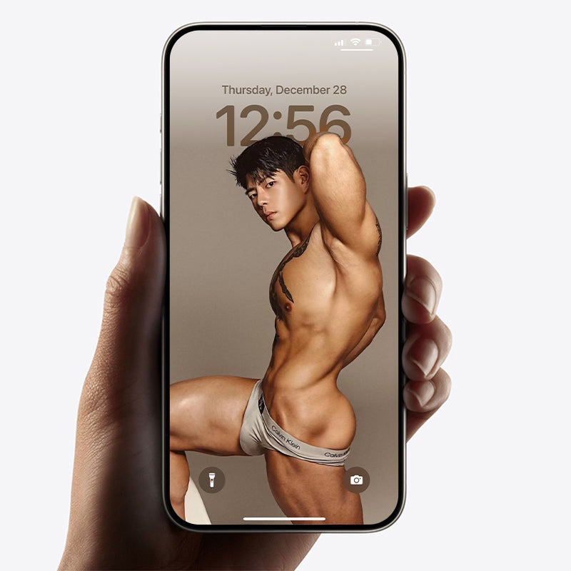 Asian Man Wallpaper Depth Effect Wallpaper