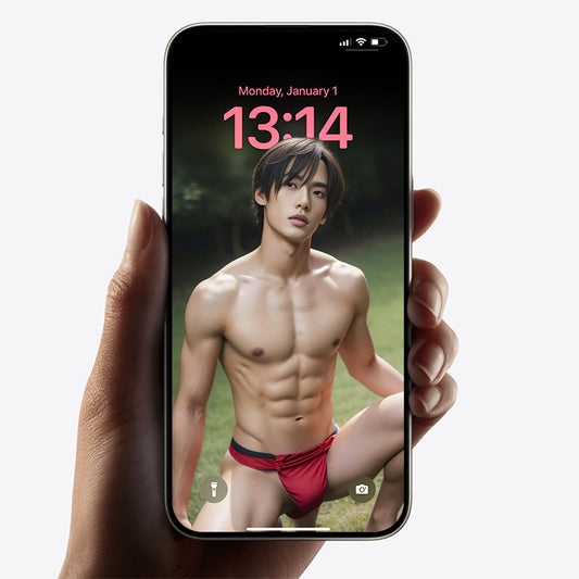 Asian Man Wallpaper Depth Effect Wallpaper