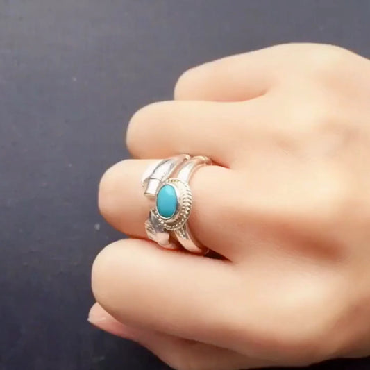 Silver Hammered Arrow Stacking Rings, Stackable Ring, Couple Rings, Midi Ring, Gift for Her, Gift for Him Native Boho Ring