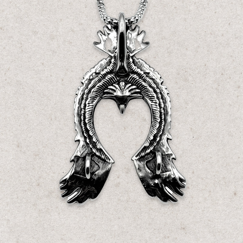 Tribal Spread Eagle Necklace