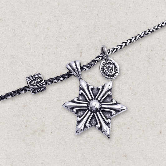 Stack Star Pendant Setup Necklace