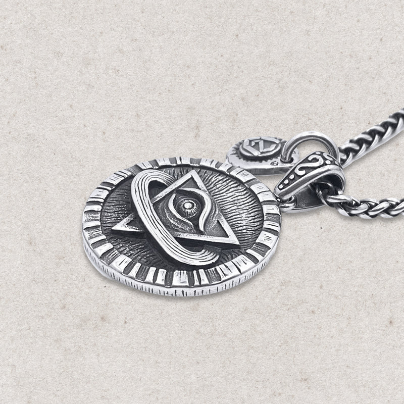 Eye of Providence Pendant Setup Necklace