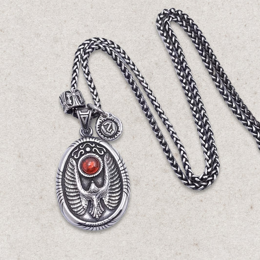 Thunderbird Pendant Setup Necklace