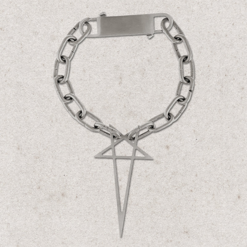 Pentagram Choker Necklace – XY ELEMENT - Main Image