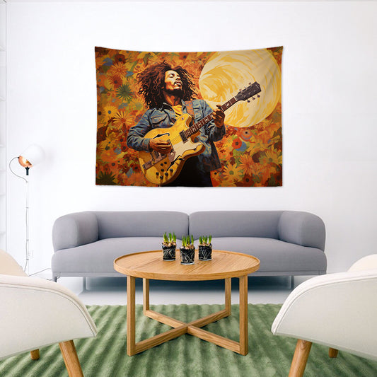 Bob Marley(巴布·馬利)系列, 掛布/掛飾, 家居/民宿/咖啡店/門店裝飾, 環保布料 Made in Taiwan