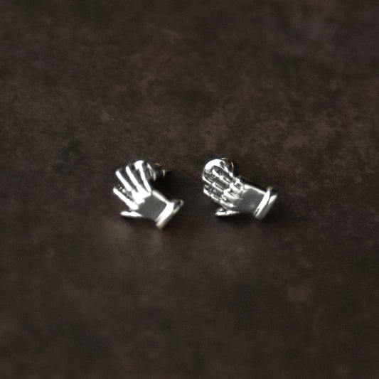 Cute Hand Palms Stud Earrings