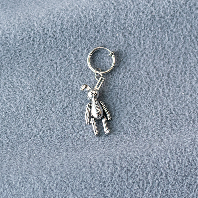 Rabbit Huggie Earrings