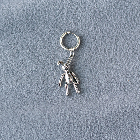 Rabbit Huggie Earrings