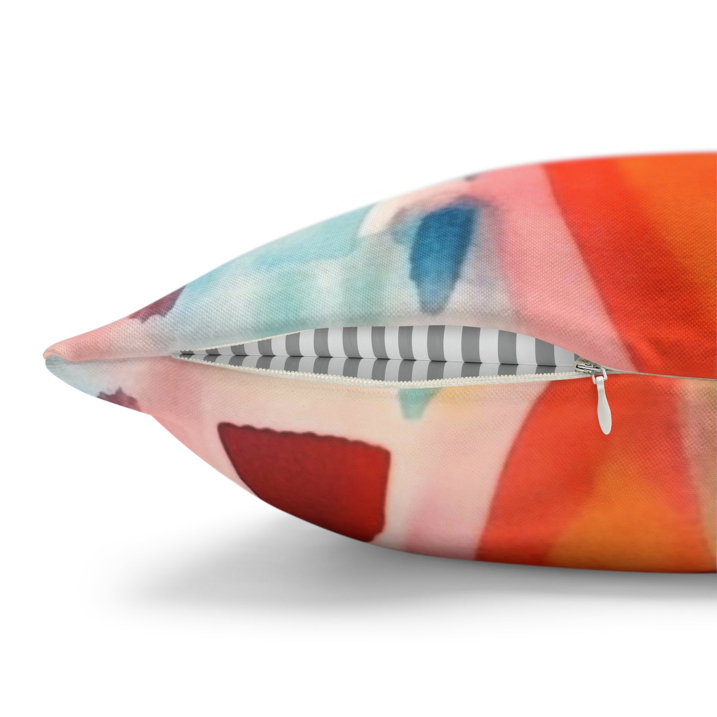 Boho Abstract Floral Throw Pillow Cover (04)