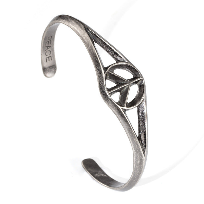 Minimalist Peace 簡約造型 手鐲手飾 B3029