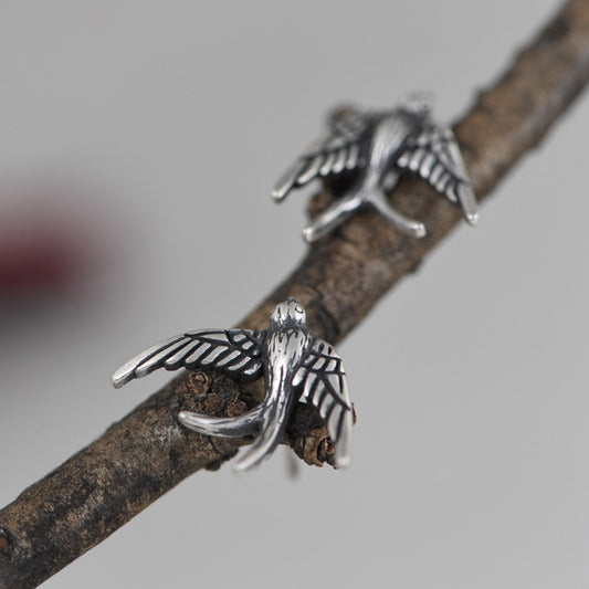 Little Swallow Stud Earrings