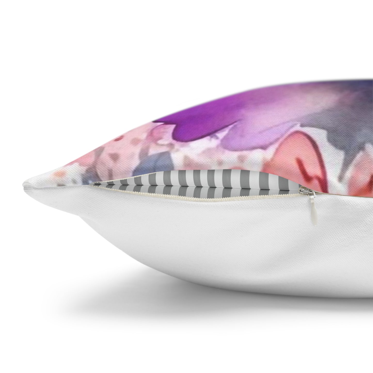 Watercolor Wildflowers Throw Pillow cover (4)