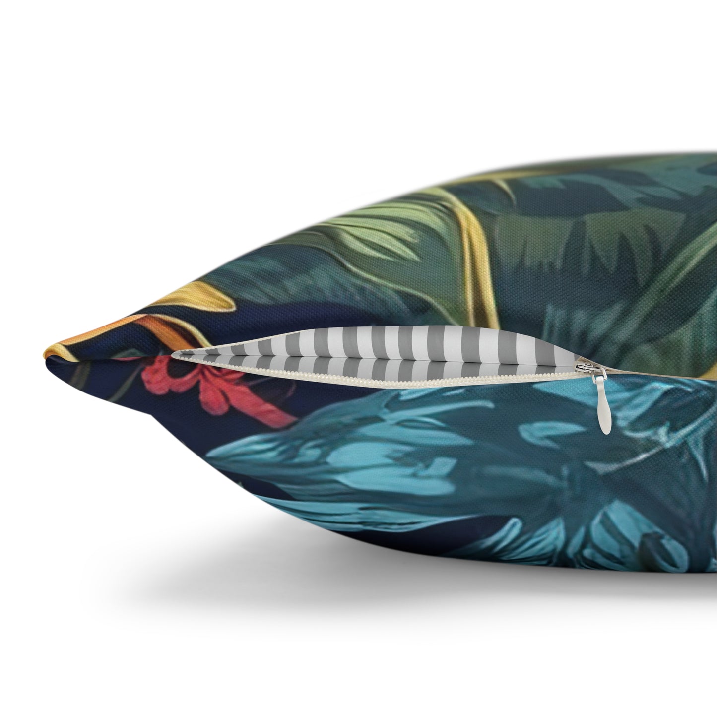 Double Sided Tropical Paradise Pillow Cover (2)