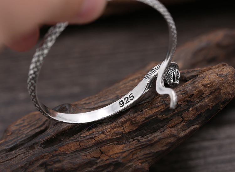 Cobra Snake Bangle Bracelet Viper Serpent Animal Bangle