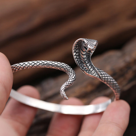 Cobra Snake Bangle Bracelet Viper Serpent Animal Bangle