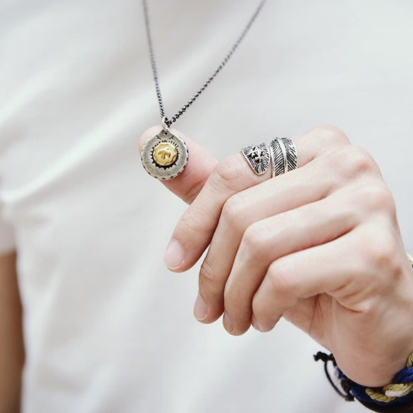 Goro's Style Pendant Stainless Steel Necklace