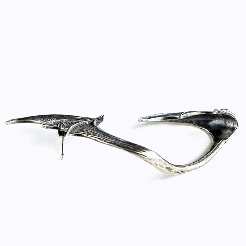 Dragon Wing Ear Cuff Ear Wrap Piercing Stud Earring