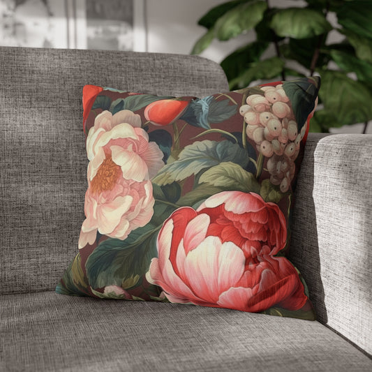 Peonies Double Sided Pillow Cover (2)