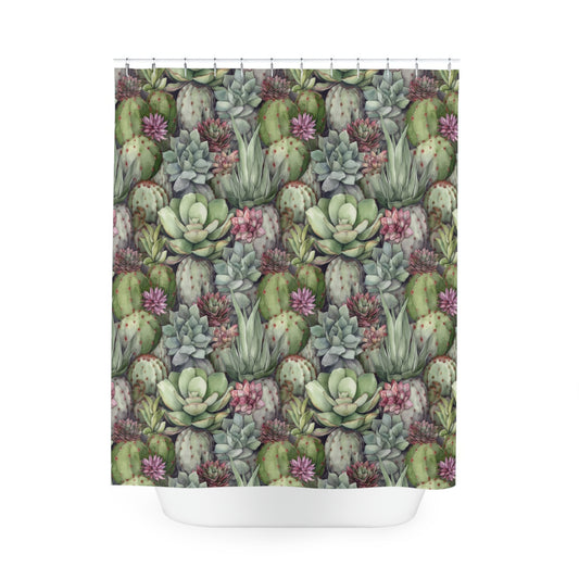 Cactus Desert Shower Curtain