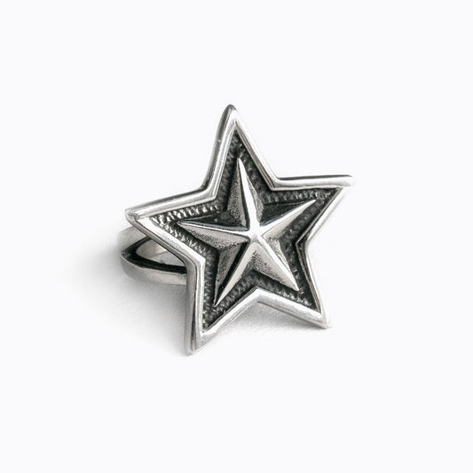 C★S風格 大星戒指 Big Interlocking R2010