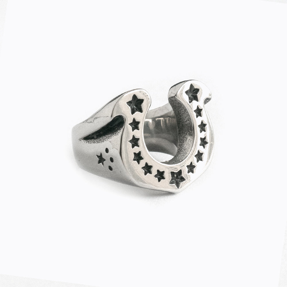 C★S風格 馬蹄星星戒指 R2015