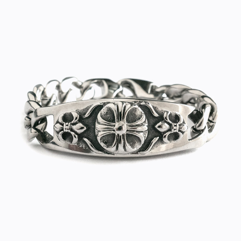 CH十字球 法國百合 Fleur De Lis 手鍊 B1011