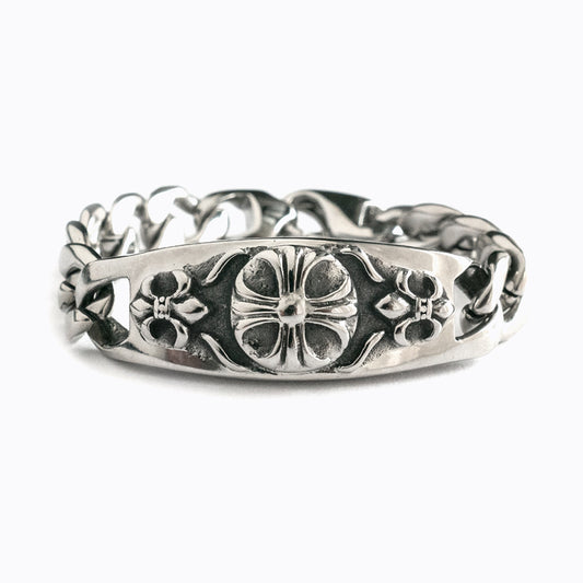 CH十字球 法國百合 Fleur De Lis 手鍊 B1011