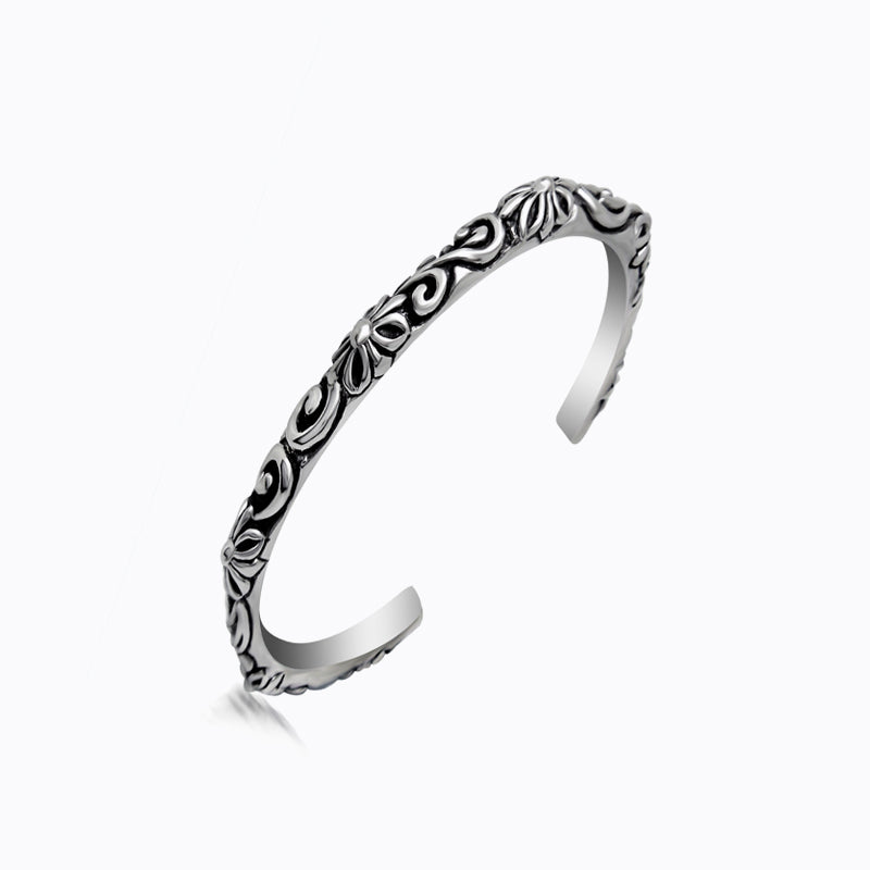 永恆之藤 蔓藤十字球 手環 克羅心風格 B1013 (L1)