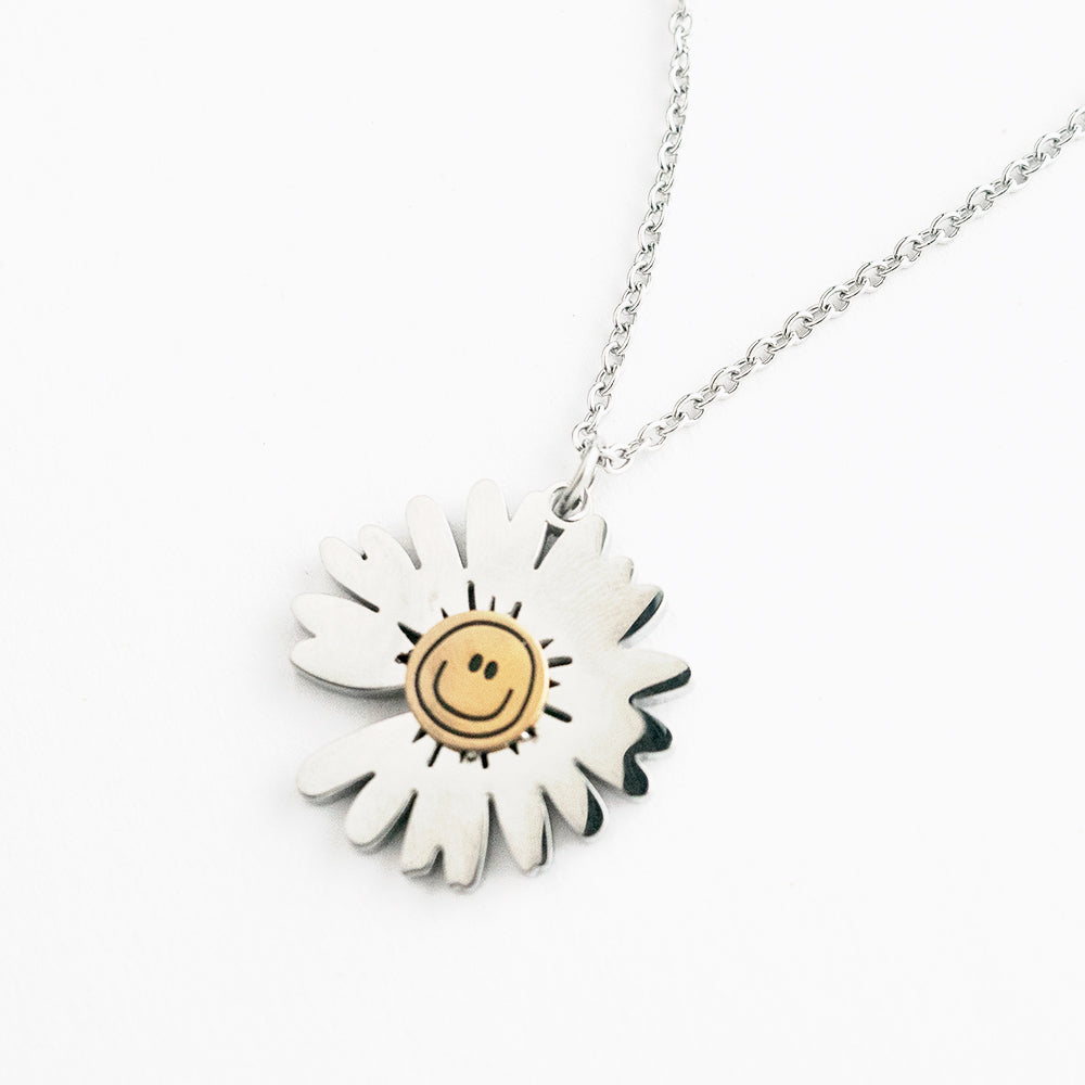 權志龍 G-Dragon Emoji 雛菊 Kpop 風格項鍊 N1013