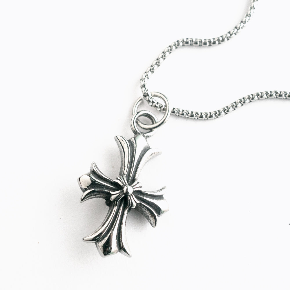 十字 克羅心風格 項鍊吊飾 N1016