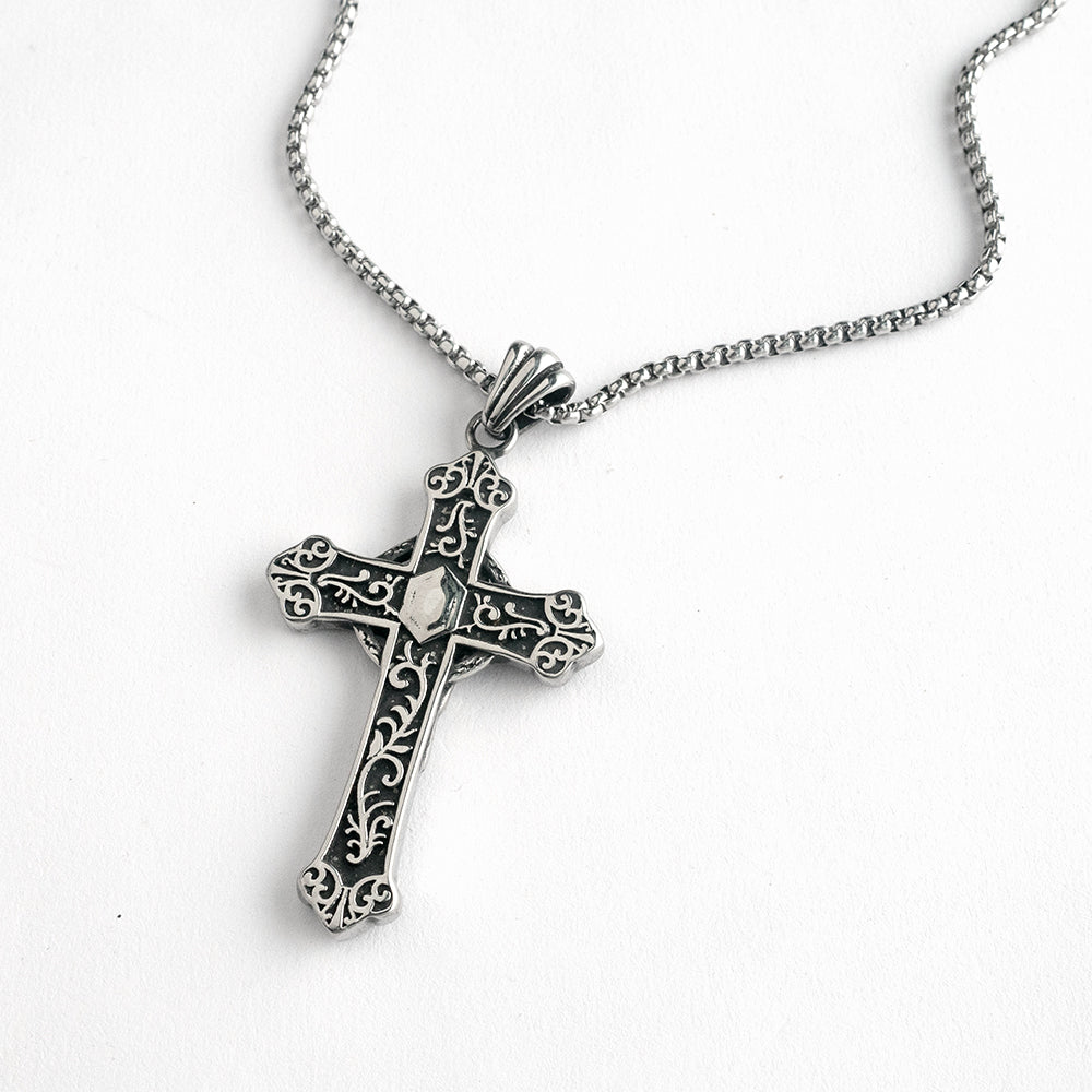 聖母瑪利亞十字架項鍊 N1040