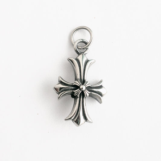 十字 克羅心風格 項鍊吊飾 N1016