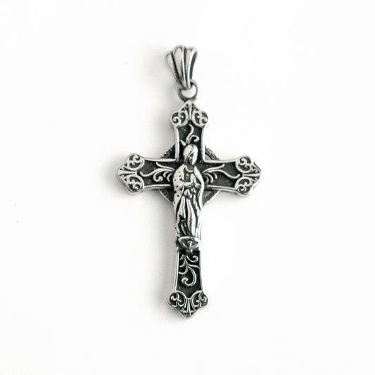 聖母瑪利亞十字架項鍊 N1040