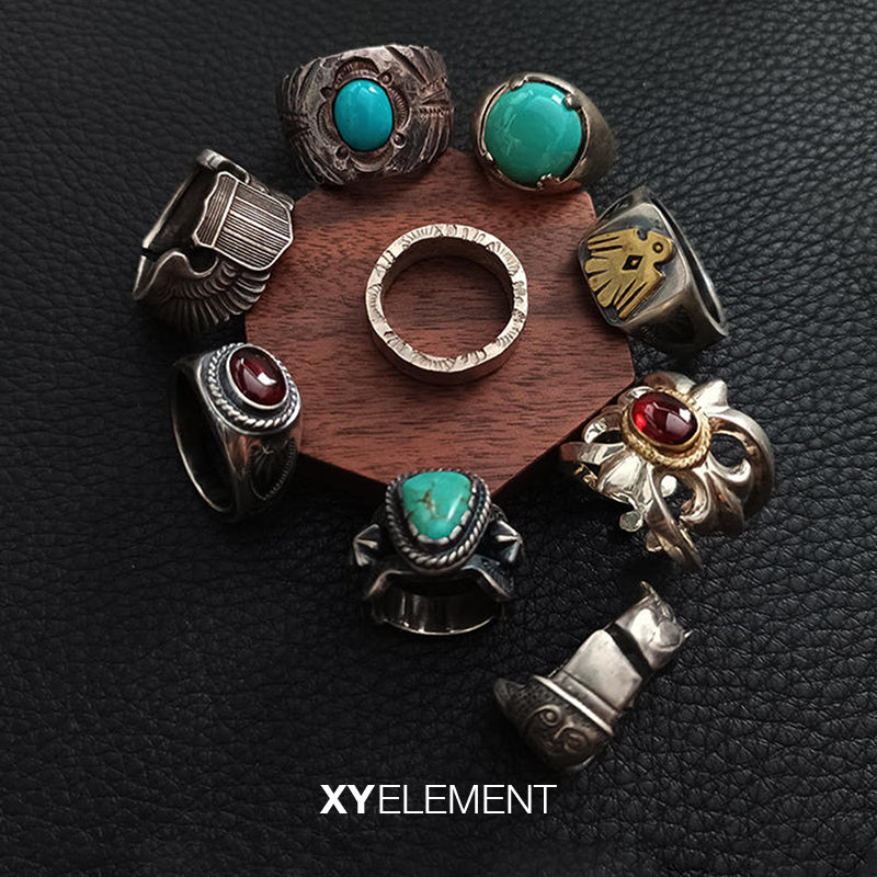 Thunderbird Signet Ring, Handmade Sterling Silver