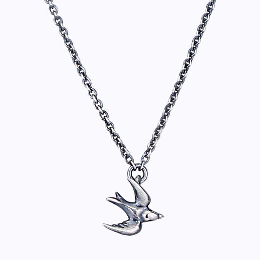 Mini Swallow Necklace | 925 Silver