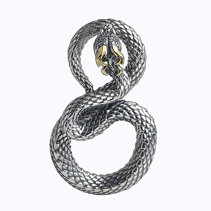 Norse Mythology Jörmungandr Serpent Ring, Vikings Jewelry