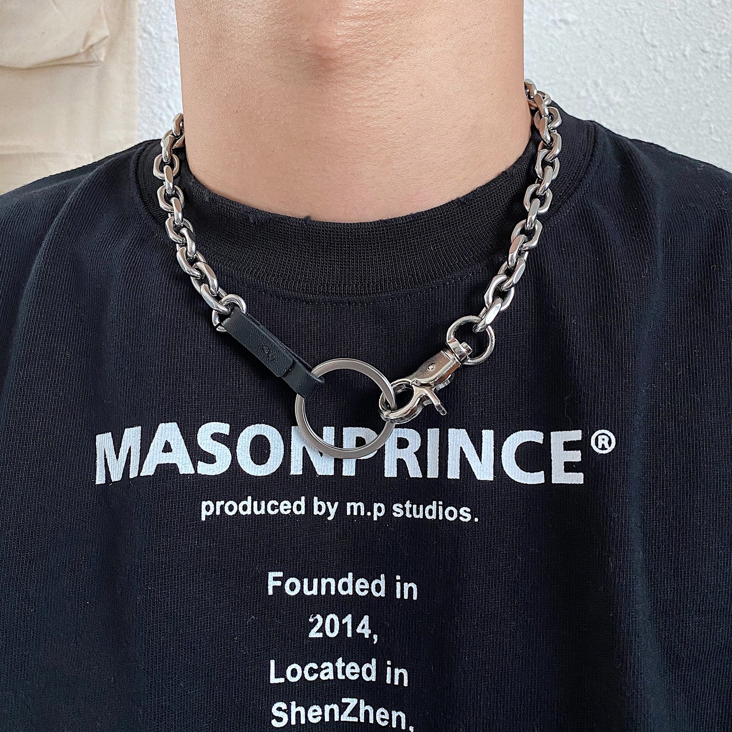 潮流拼接項鍊 嘻哈 IG TikTok Kpop 風格 N1075