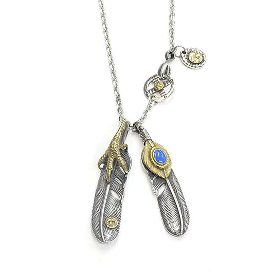 Goro's 印第安風格 羽毛套鍊 N1137