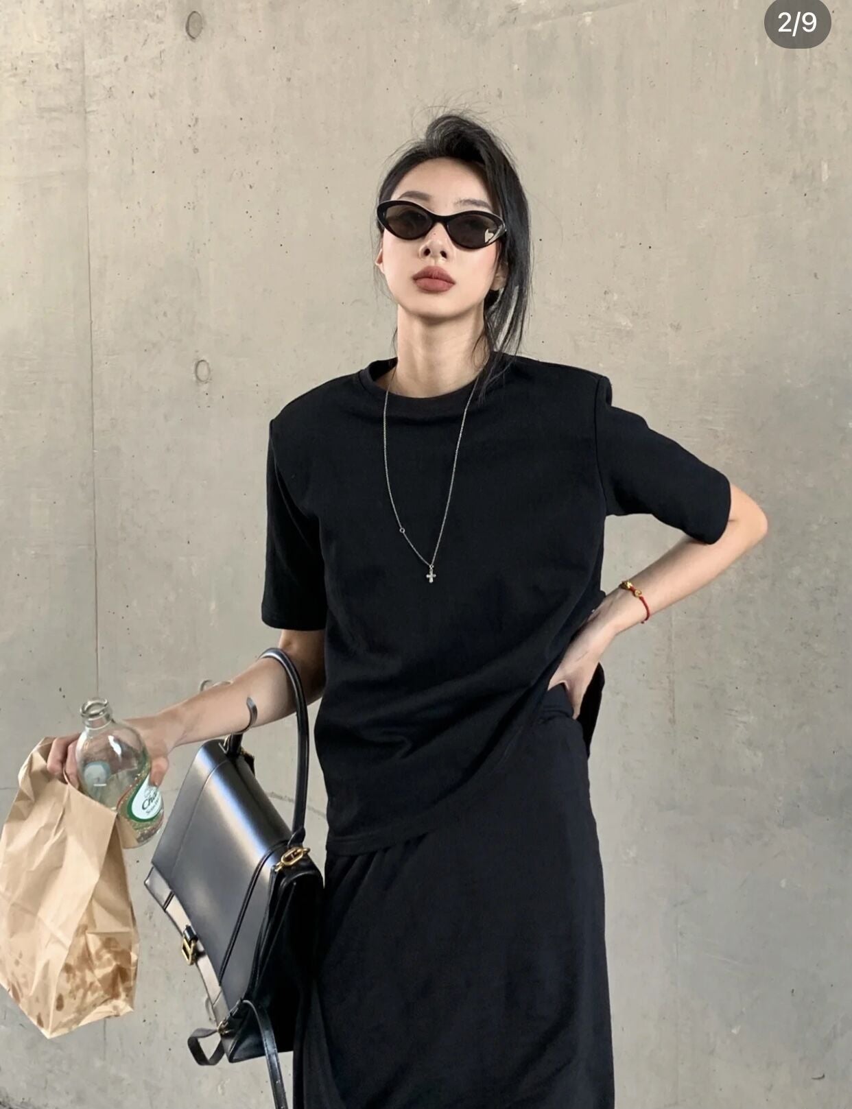 Mini Cross Necklace | 925 Silver