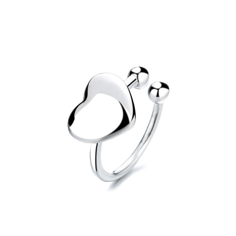 小愛心 小星星 無耳洞 耳夾 耳飾 E4023 (L1)