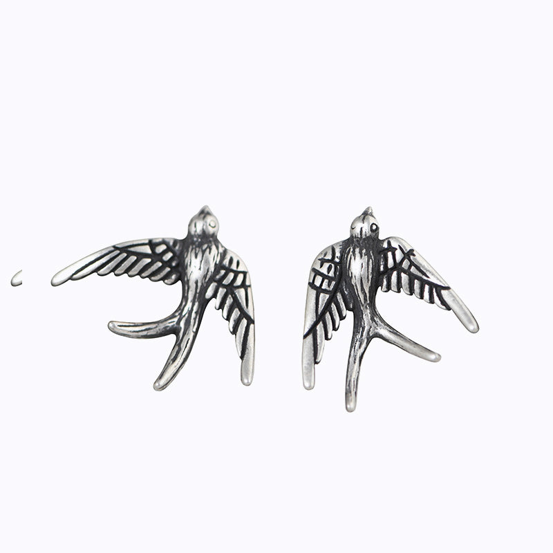 Little Swallow Stud Earrings