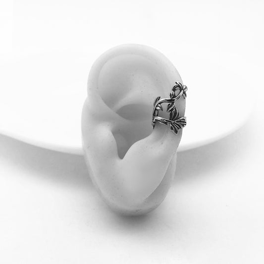 Floral Leaves Ear Cuffs