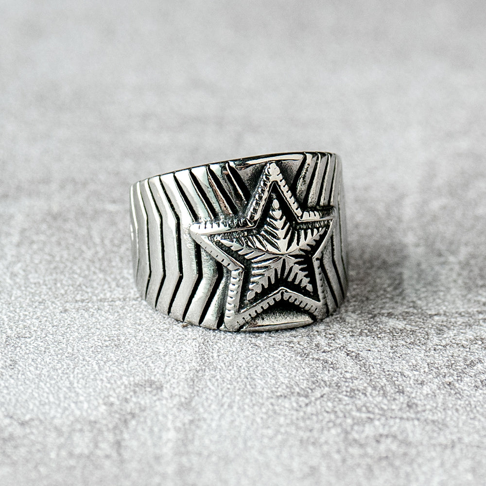 寬版波浪 C★S風格 Depp 戒指 R2005