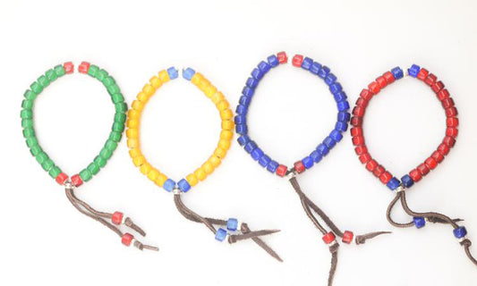Czech Bohemian Glass Beaded Bracelet