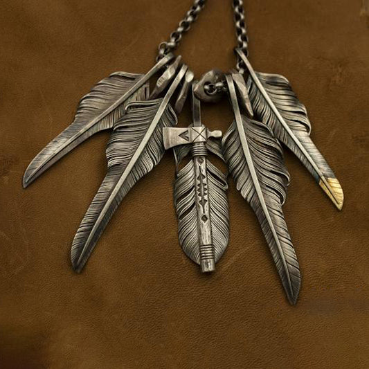 Silver Feather Handschwingen 風切りフェザー Kazekiri