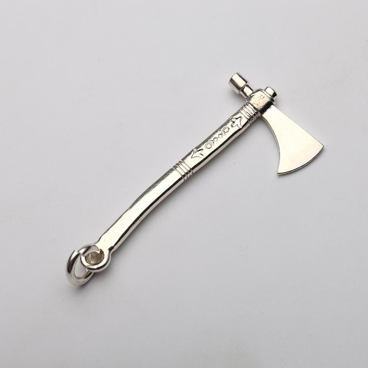 Miniature Handmade Native American Peace Pipe Tomahawk