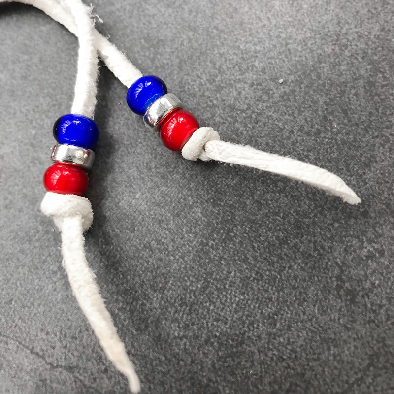 Native American Style Glaze Beads Solid Silver Sunflower Leaf Bracelet