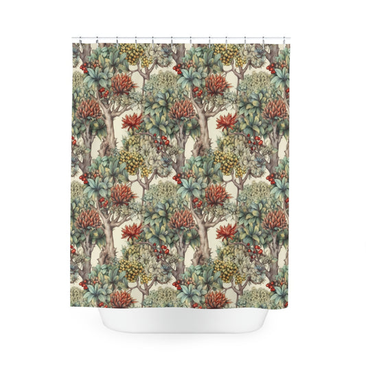 Mix Fruit Trees Shower Curtain